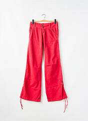 Pantalon flare rouge LOIS pour femme seconde vue