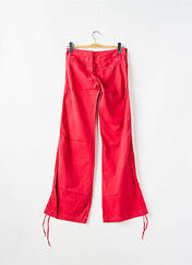 Pantalon flare rouge LOIS pour femme seconde vue