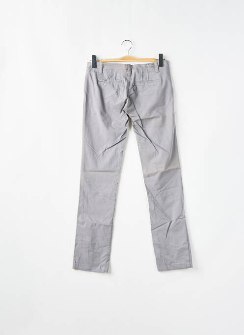 Pantalon chino gris NATIONAL LIBERTY pour femme
