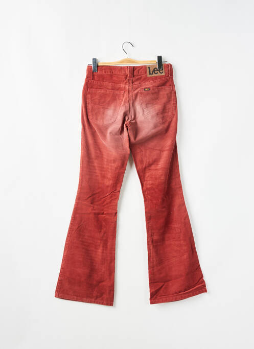 Pantalon flare orange LEE pour femme