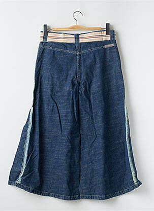 Pantalon large fermeture zippée sous rabat boutonné taille normale bleu ROXY femme