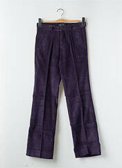 Pantalon droit violet RWD pour femme seconde vue