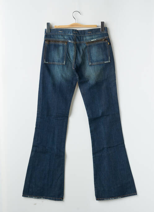 Jean coupe flare bleu RWD pour femme