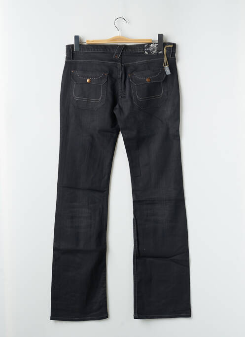 Jeans coupe droite noir RWD pour femme