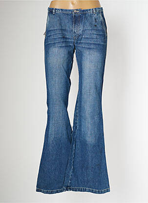 Jean coupe flare stretch bleu SCHOOL RAG femme