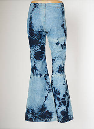 Jean coupe flare taille haute taille haute bleu SCHOOL RAG femme