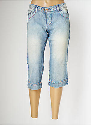 Pantacourt taille basse taille basse bleu SCHOOL RAG femme