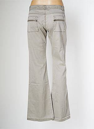 Pantalon flare stretch taille basse vert SESSUN femme