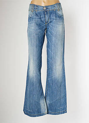 Jeans bootcut stretch taille basse bleu TAKE TWO femme