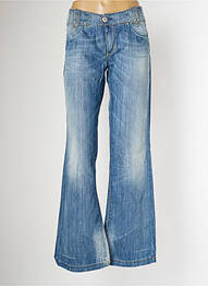 Jeans bootcut stretch taille basse bleu TAKE TWO femme