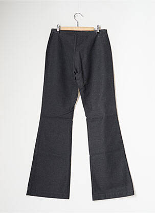 Pantalon flare stretch taille haute gris SCHOOL RAG femme