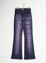 Jeans bootcut taille haute taille haute violet SCHOOL RAG femme