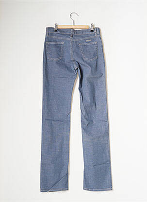 Jeans coupe droite taille haute taille haute bleu SCHOOL RAG femme