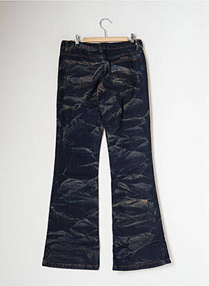Jeans bootcut stretch taille basse bleu SCHOOL RAG femme