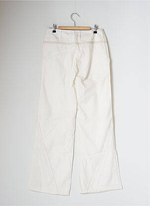 Pantalon flare taille basse taille basse beige 2 TWO femme