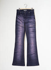 Jeans bootcut violet SCHOOL RAG pour femme seconde vue