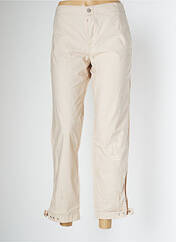 Pantalon 7/8 beige SCHOOL RAG pour femme seconde vue