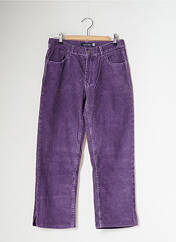 Pantalon 7/8 violet SCHOOL RAG pour femme seconde vue