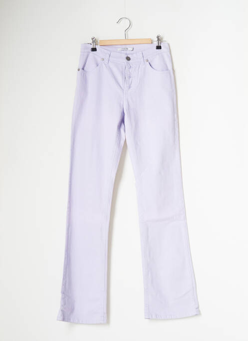 Jeans bootcut violet SCHOOL RAG pour femme