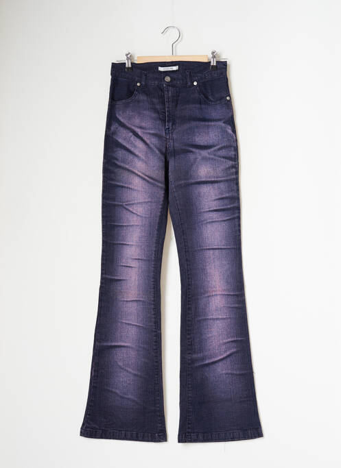 Jeans bootcut violet SCHOOL RAG pour femme