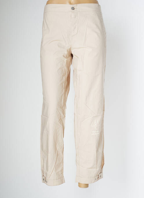 Pantalon 7/8 beige SCHOOL RAG pour femme