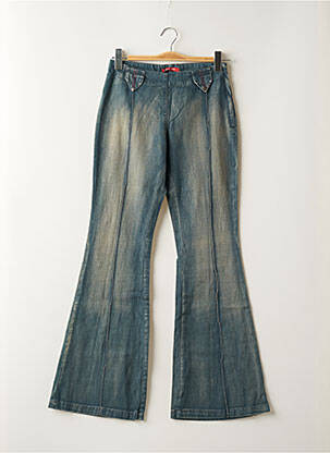 Jean coupe flare taille normale taille normale bleu TEDDY SMITH femme