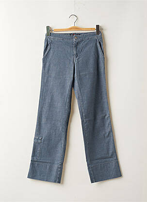 Jeans coupe droite stretch taille normale bleu TEDDY SMITH femme