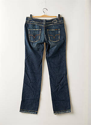 Jeans coupe droite taille basse taille basse bleu TEDDY SMITH femme