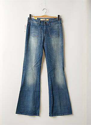 Jeans bootcut stretch taille basse bleu WRANGLER femme
