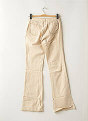 Pantalon flare beige TEDDY SMITH pour femme seconde vue