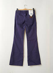 Pantalon flare violet WRANGLER pour femme seconde vue