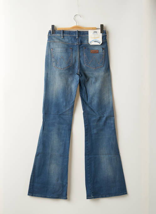 Jeans bootcut stretch taille basse bleu WRANGLER femme