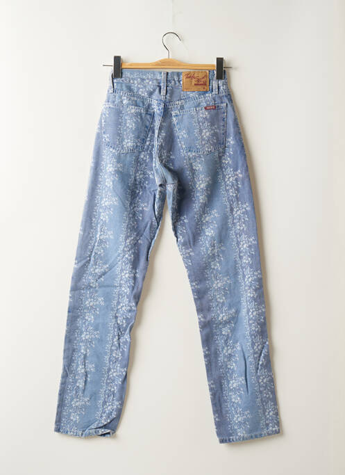 Jeans coupe droite bleu TEDDY SMITH pour femme