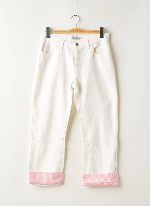 Pantalon 7/8 rose TEDDY SMITH pour femme