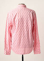 Chemise manches longues rose SCOTCH & SODA pour homme seconde vue