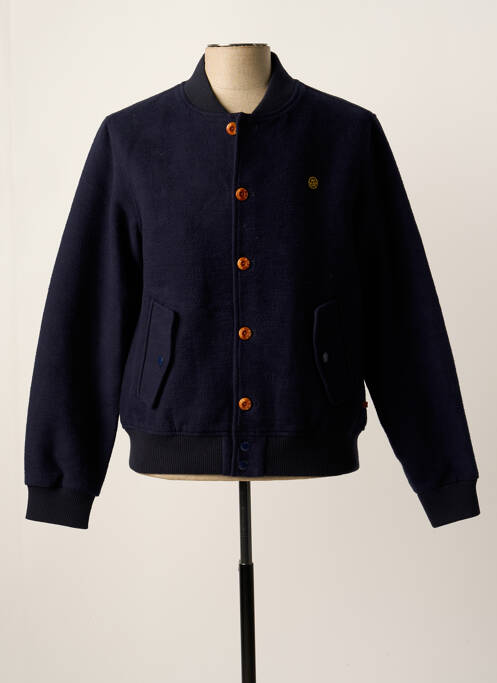 Blouson bleu SCOTCH & SODA pour homme