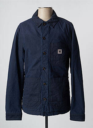 Blouson poches bleu G STAR homme