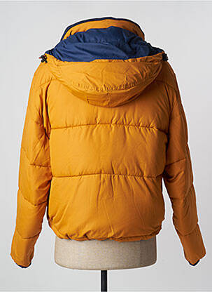 Doudoune manches longues a capuche orange KINGS OF INDIGO homme