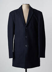 Manteau long bleu MINIMUM pour homme seconde vue