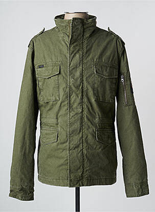 Parka vert SUPERDRY pour homme