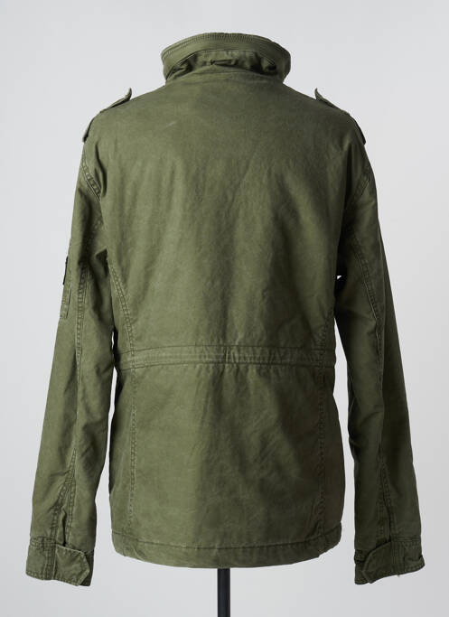 Parka vert SUPERDRY pour homme