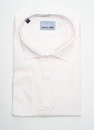 Chemise manches longues manches longues beige CHRISTIAN VALER homme