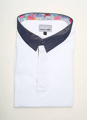 Polo blanc CHRISTIAN VALER pour homme seconde vue