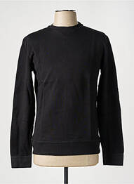 Sweat-shirt manches longues manches longues noir CHRISTIAN VALER homme