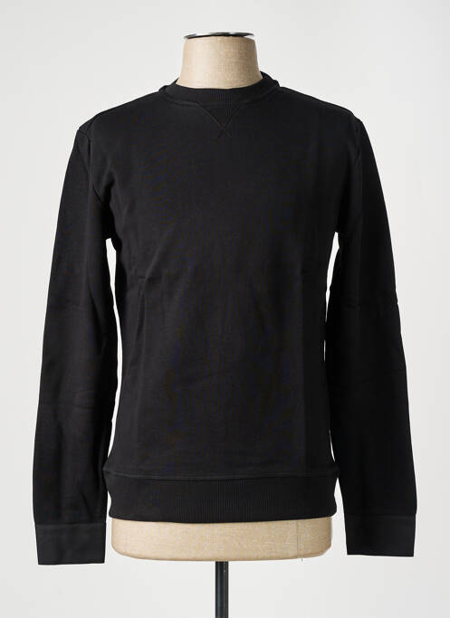 Sweat-shirt noir CHRISTIAN VALER pour homme