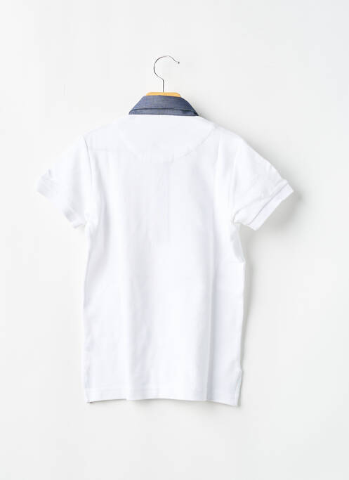 Polo blanc CHRISTIAN VALER pour homme