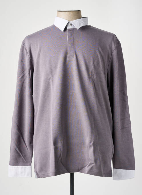 Polo gris CHRISTIAN VALER pour homme