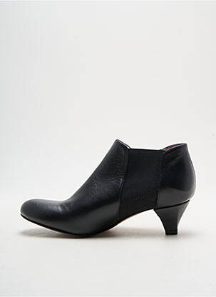 Bottines/boots matière lisse talon de 4 à 6cm noir ALEGORY femme