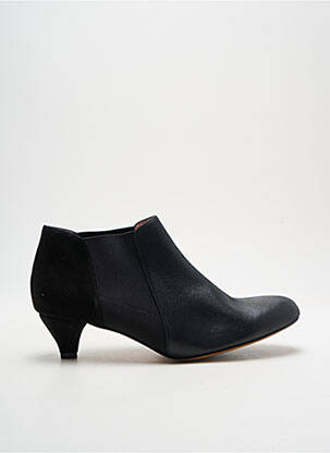 Bottines/boots matière lisse talon de 4 à 6cm noir ALEGORY femme