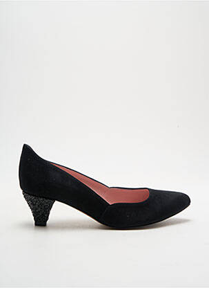Escarpins nubuck talon de 4 à 6cm noir ALEGORY femme